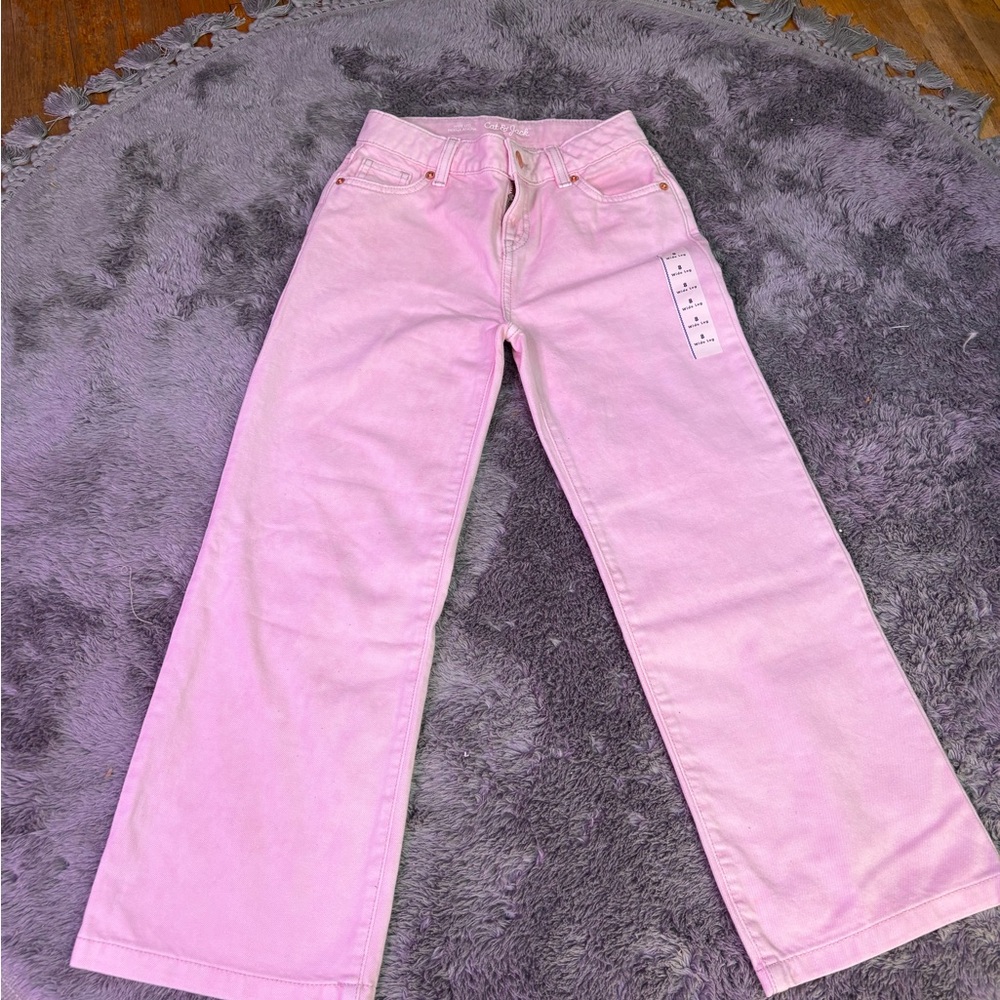 Girls wide leg pants size 8